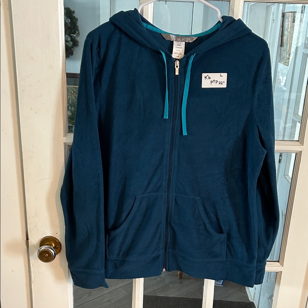 K6. Blue Hoodie Jacket